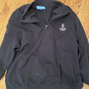 mens quarter zip size XL